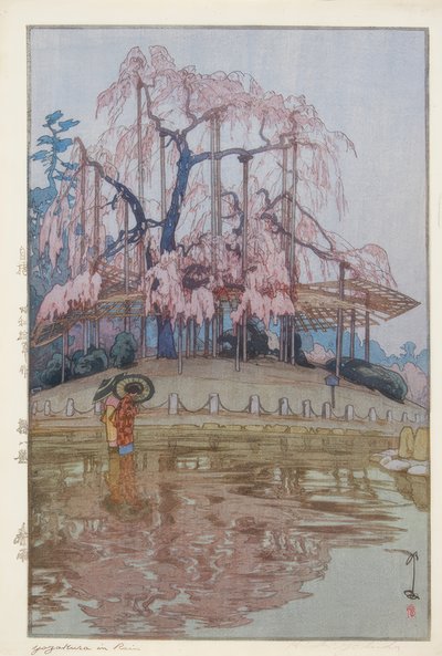 Jarní déšť od Yoshida Hiroshi