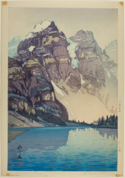 Morénské jezero od Yoshida Hiroshi