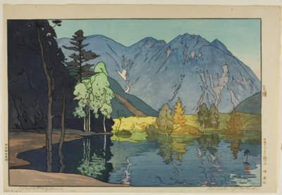hora Hodaka (Hodakayama) od Yoshida Hiroshi