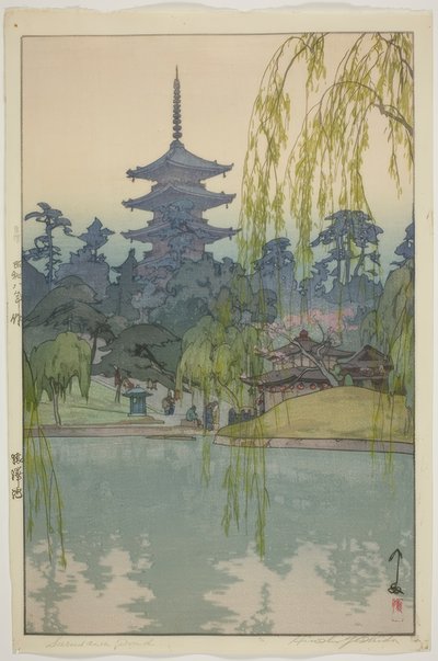 Sarusawa Pond (Sarusawa ike) od Yoshida Hiroshi