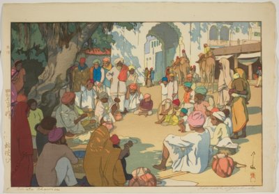 Zaříkávače hadů (Hebizukai) od Yoshida Hiroshi