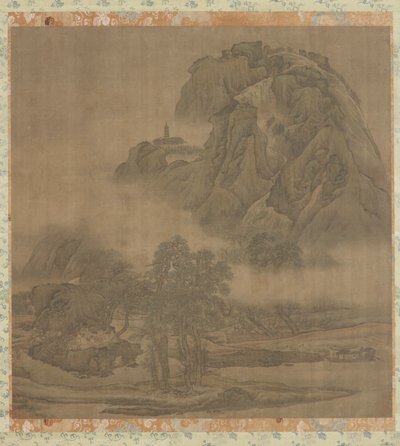 Piknik na břehu řeky, dynastie Qing, 18. století. od Yuan Jiang