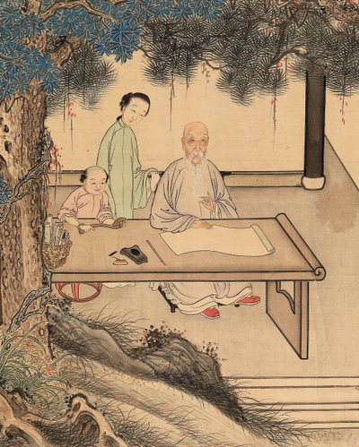 Yuan Mei a jeho studentky od Yuan Mei