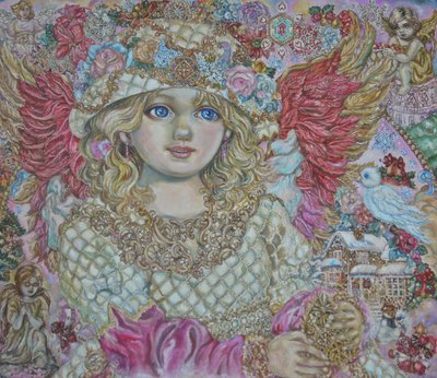 Vánoční anděl od Yumi Sugai