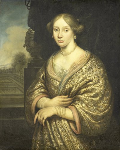 Portrét Petronely van der Burcht (1657-1682) od Zacharias Blijhooft