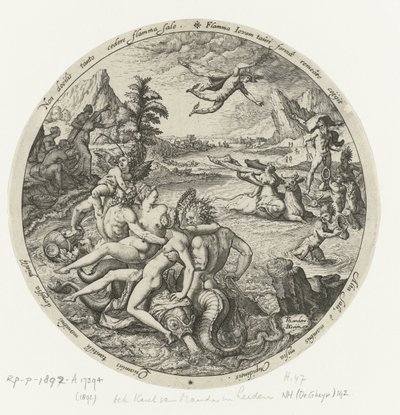 Loupež Evropy od Zacharias Dolendo (attributed to)