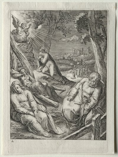 Sada Passion:  Kristus na Olivové hoře od Zacharias Dolendo