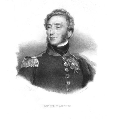 Louis-Antoine, vévoda z Angouleme, 20. léta 19. století. od Zephirin Felix Jean Marius Belliard