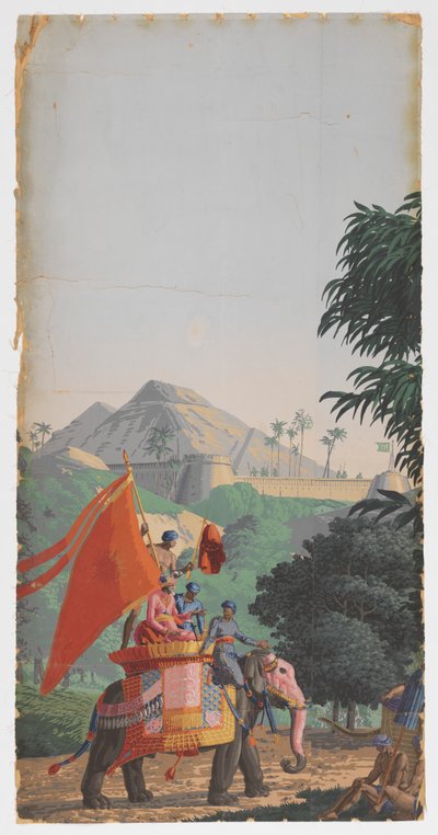 Hindoustan od Zuber and Cie, Rixheim, Alsace