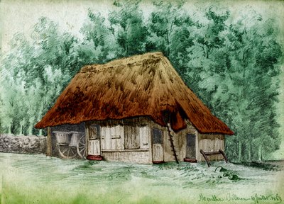 Mlynář na západě Francie. 1863 (kresba) od . .