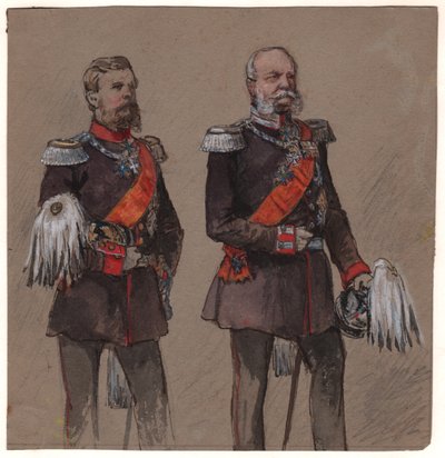 Alexandr II. z Ruska a Wilhelm II. z Pruska od . .