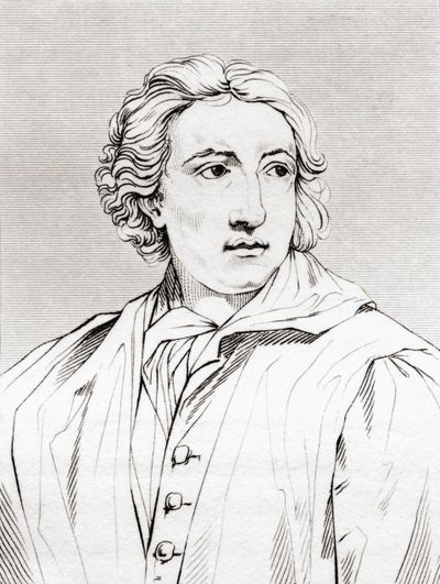 Anton Raphael Mengs (1728 – 1779), německý malíř, z „Historické galerie portrétů a maleb“, publikoval 1808 od Ferdinand Georg Waldmuller