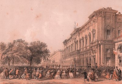 Příjezd císaře Napoleona II. do Alessandrie v Piemontu od William Walcutt