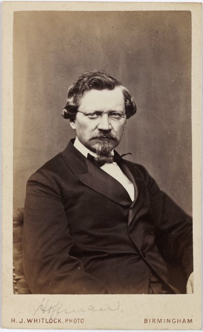 August Wilhelm von Hofmann, německý organický chemik, polovina konce 19. století od Frederick (attr. to) Barnard