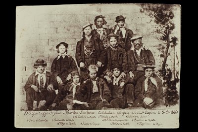 BRIGANDS OF THE BAND COAL 1869 od . .