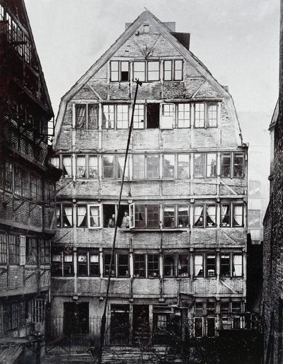 Rodiště německého skladatele Johannese Brahmse (1833-1897) v německém Hamburku od William Walcutt