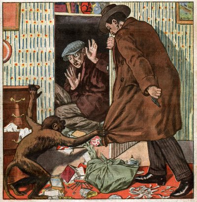 Vloupání ve Francii. Vloupání ve Francii. od Ferdinand Georg Waldmuller