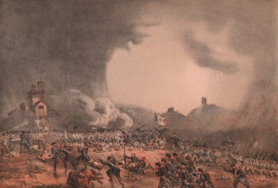 Střet u Madonna della Scoperta, bitva u Solferina a San Martino v Lombardii od William Walcutt