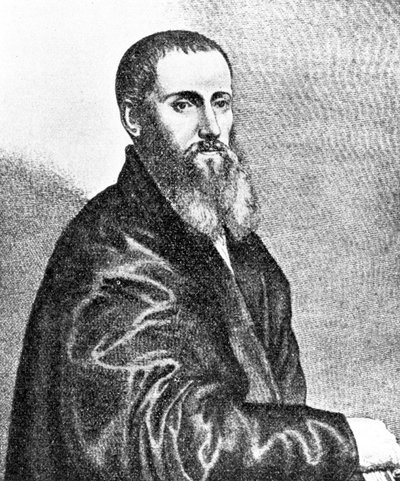 Daniel Barbaro, italský perspektivista od Ferdinand Georg Waldmuller