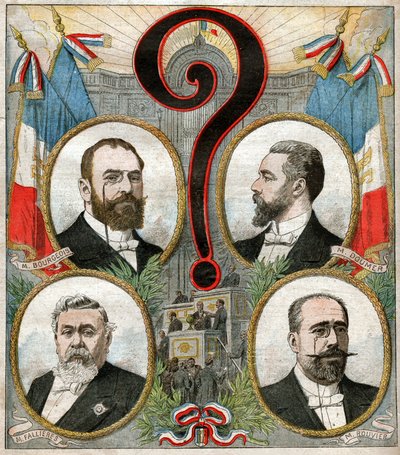 Volby presidentielle de 1906. Prezidentské volby v roce 1906. od Ferdinand Georg Waldmuller