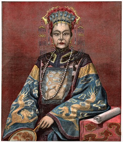 Císařovna vdova Cixi od . .