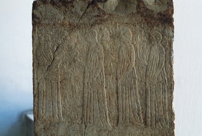 Eumenides, votivní reliéf, Argos, Řecko, řecká civilizace, 3. století př. Kr od William Walcutt
