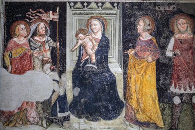 Freska kaple Giusti v kostele Sant