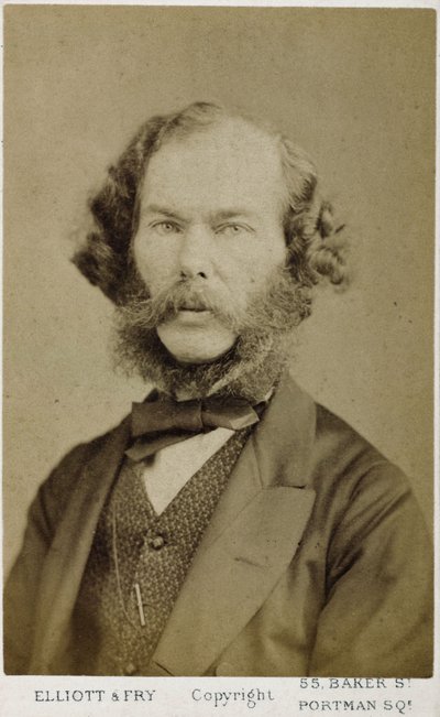 George Henry Lewes, anglický spisovatel a filozof, c 1865-1878 od Ferdinand Georg Waldmuller