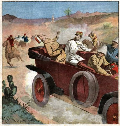 Henri Gouraud. od Ferdinand Georg Waldmuller