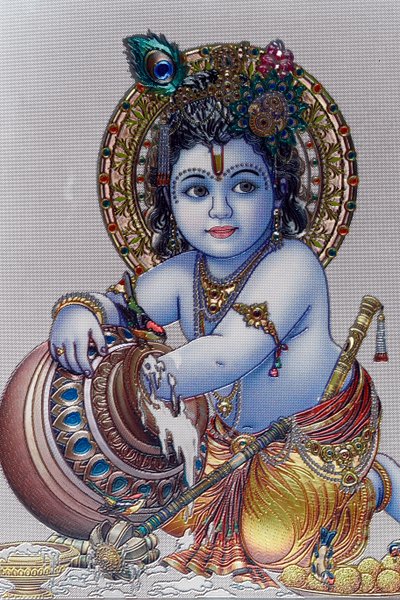 Nemluvně Pána Krišny. hinduistický bůh. od . .