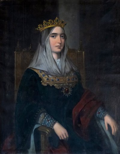 Isabella I. Kastilská; Isabella katolička. Portrét., 2020 (foto) od . .