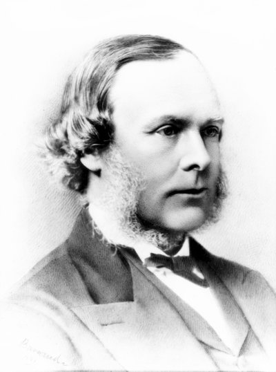 Joseph Lister , anglický chirurg a zakladatel antiseptické chirurgie od Ferdinand Georg Waldmuller