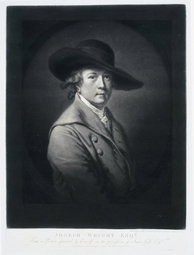 Joseph Wright , anglický malíř, konec 18. století od Frederick (attr. to) Barnard