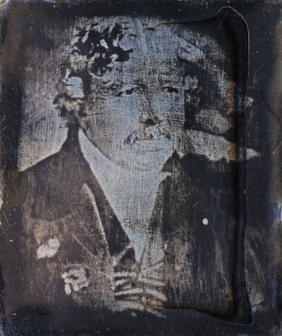Louis Jacques Mande Daguerre, francouzský průkopník fotografie, c 1840 od Frederick (attr. to) Barnard