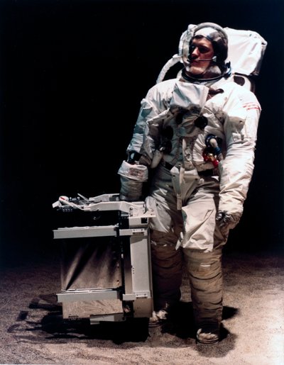 Vesmírný let s posádkou, USA, Apollo, generál The Apollo Laser Range Retro-Reflector od Ferdinand Georg Waldmuller