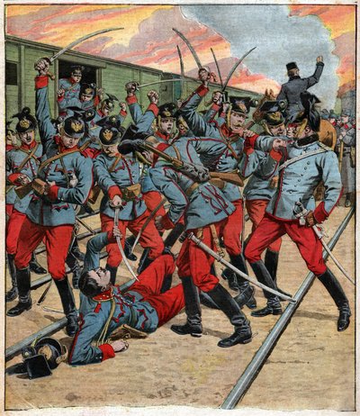 Vzpoura v Rakousku Uhersku. Vzpoura v Rakousku Uhersku. od Ferdinand Georg Waldmuller