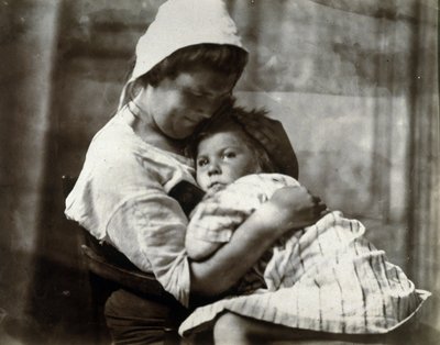 Portrét matky a její dcery, cca 1900-1905 od Frederick (attr. to) Barnard
