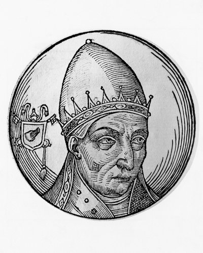 Portrét Alexandra II. (Anselmo da Baggio, cca 1010-1073) od William Walcutt