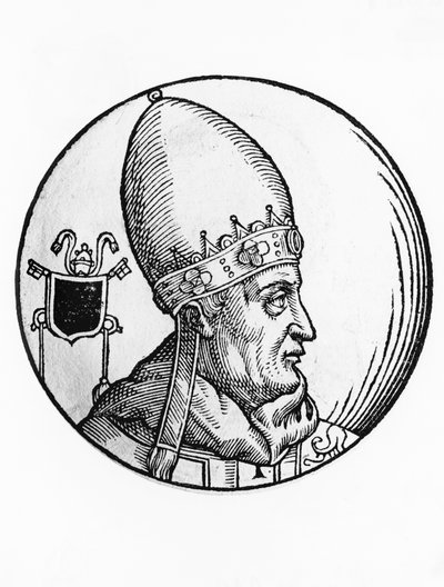 Portrét Benedikta IV. (zemřel 903) od William Walcutt