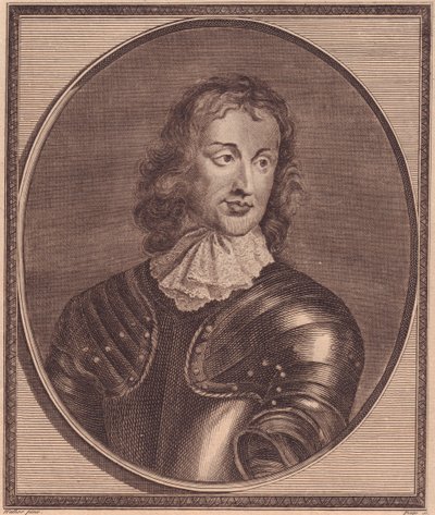 Portrét britského generála a politika Johna Lamberta (1619-1684), mědirytina od Johna Goldara (1729-1795) z malby Roberta Walkera od William Walcutt
