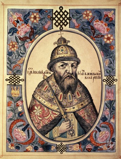 Portrét Ivana Grozného (Ivan Hrozný, Ivan Iv). od Frederick (attr. to) Barnard