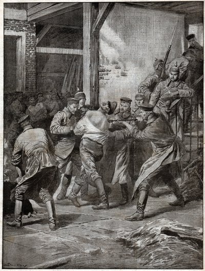 Ruští zajatci během první světové války. Ruští zajatci během první světové války. od Ferdinand Georg Waldmuller