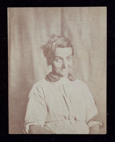 Psychiatrie Portrét pacienta, Surrey County Asylum, kolem roku 1852 od John Pardon