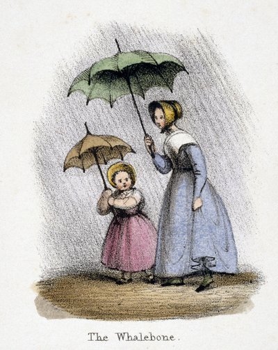 Prší, c 1845 od Frederick (attr. to) Barnard