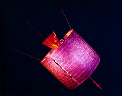 Satelity, armáda, USA Satelit Early Bird od Ferdinand Georg Waldmuller