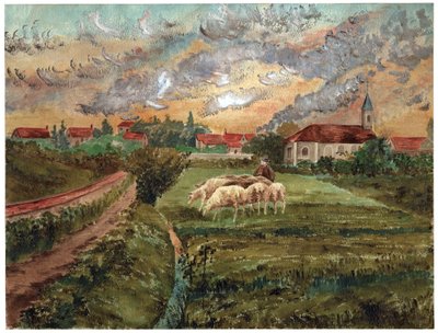 Ovčí stádo, asi 1910 od . .
