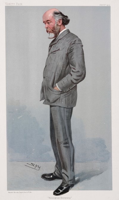 Sir Oliver Lodge, anglický fyzik od Henry Charles Fehr
