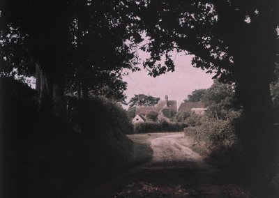 "Sen svatojánského" Fotografie od Arthura E Mortona, člena "The Society of Color Photographers", experimentoval s procesy a technikami rané barevné fotografie do počátku 20. od Frederick (attr. to) Barnard