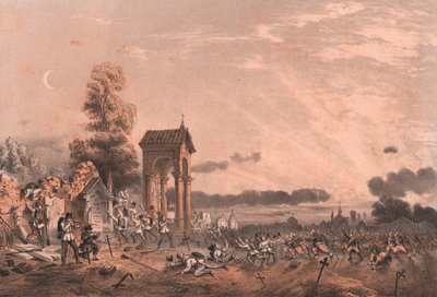 Obsazení purpurového hřbitova, Lombardie od William Walcutt