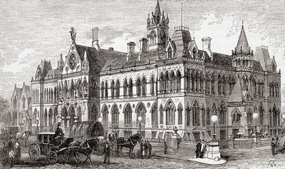 Manchester Assize Courts, Manchester, Anglie od . .